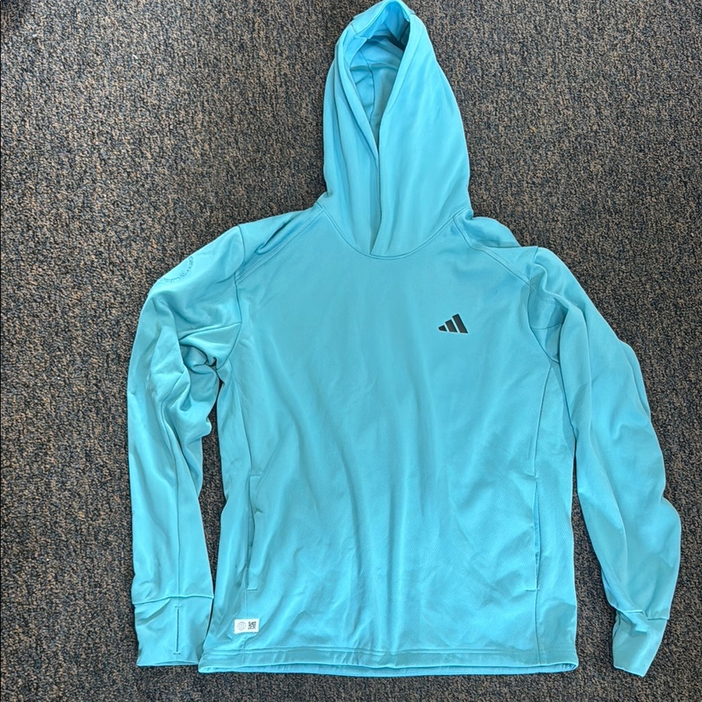 Adidas Sky Blue Hoodie